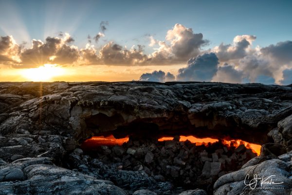 Sky Light Burst by CJ Kale